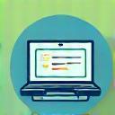 Icoon van online webinar